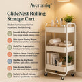 Averomiq™ GlideNest Rolling Storage Cart