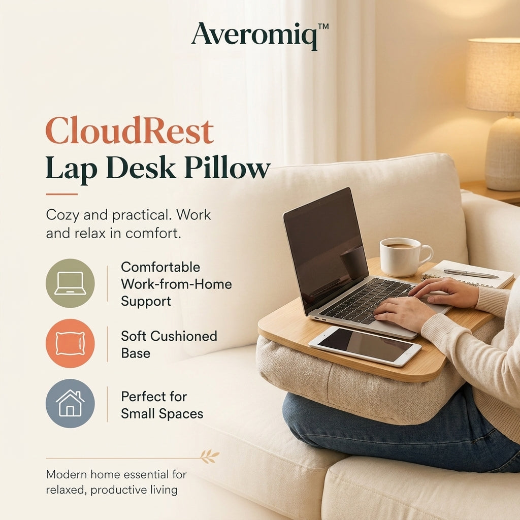 Averomiq™ CloudRest Lap Desk Pillow