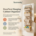 Averomiq™ DoorNest Hanging Cabinet Organizer